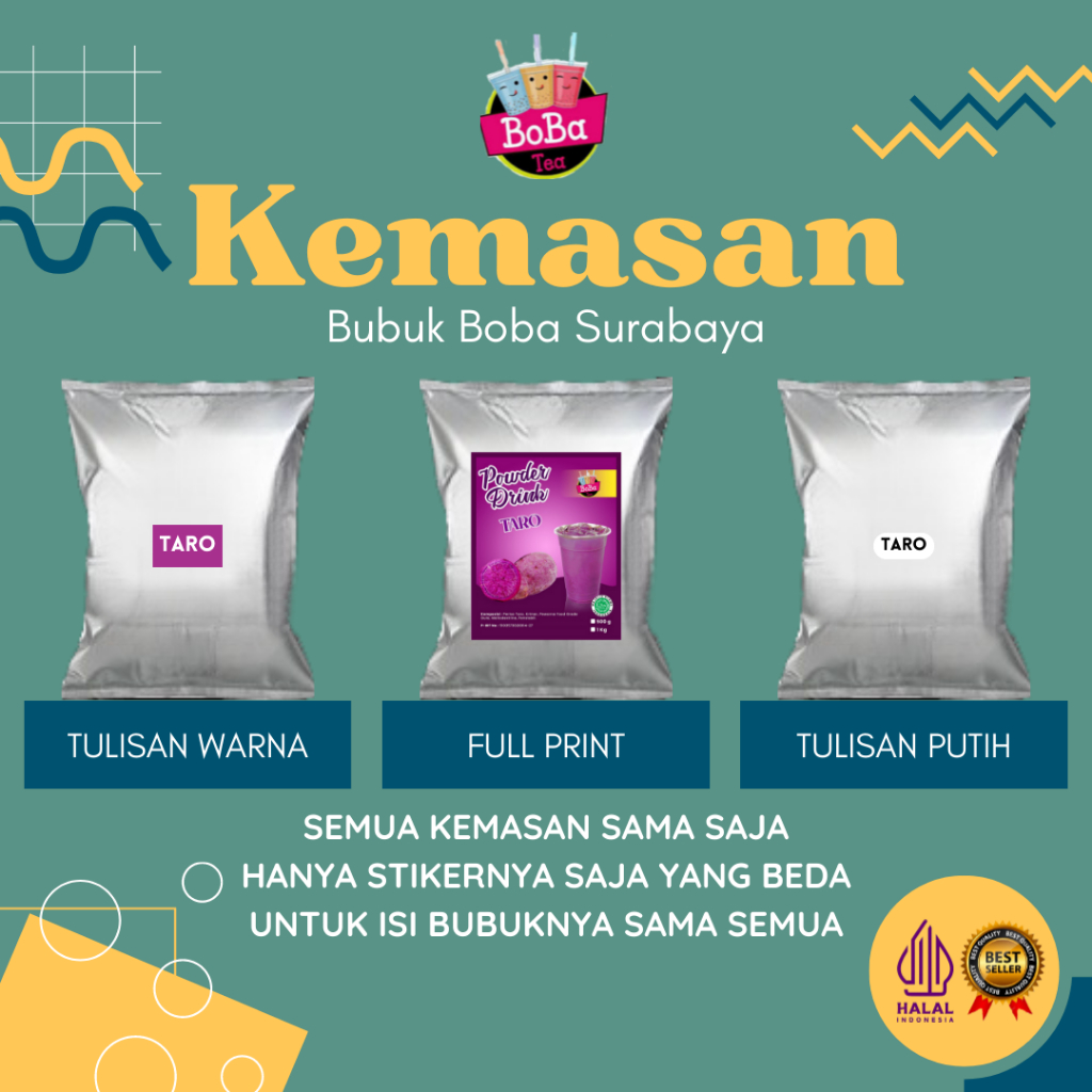 [1kg Reguler] Bubuk Minuman Rasa Vanilla Blue 1 KG