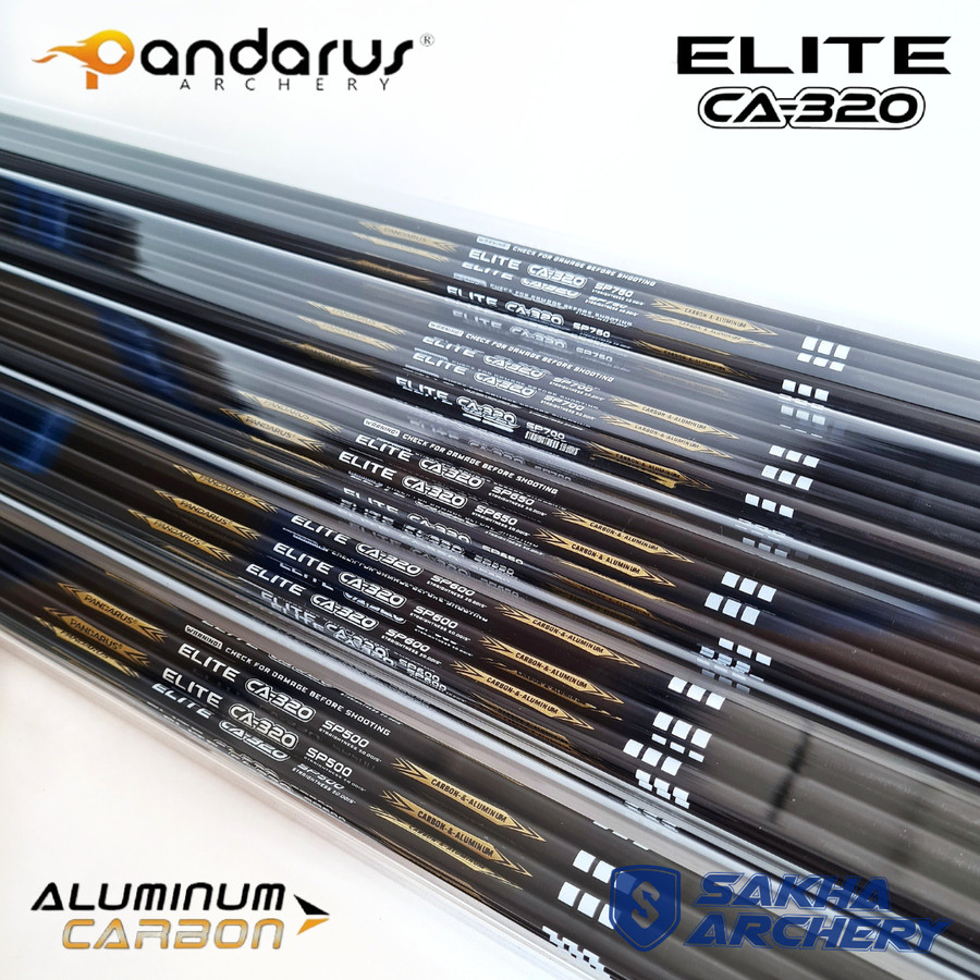 Arrow Pandarus ELITE CA320 Alloy Carbon 0.0015 ID 3.2mm ELITE CA-320