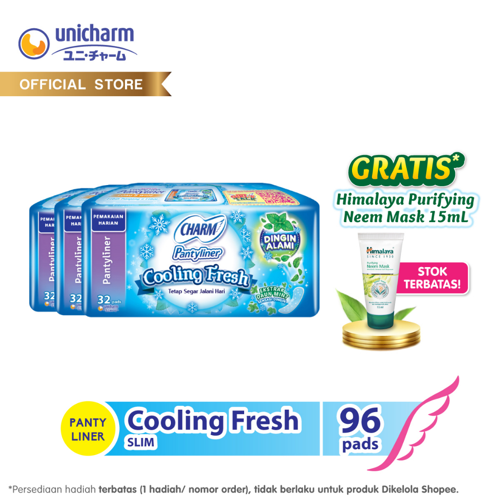 Charm Pantyliner Cooling Fresh