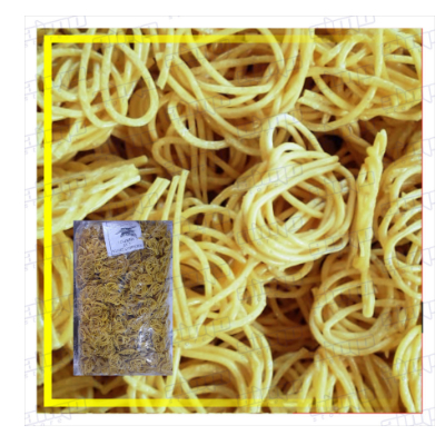

Kerupuk Mi Krupuk Bawang Bentuk Mie Mentah Enak Gurih Kuning Keriting