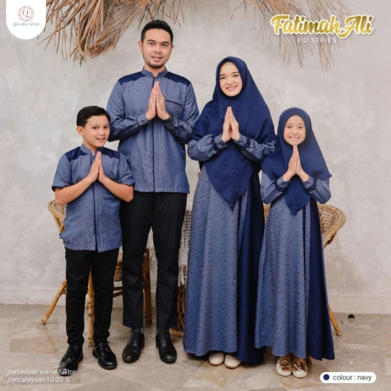 Sarimbit Fatimah Ali (Navy) Couple Family