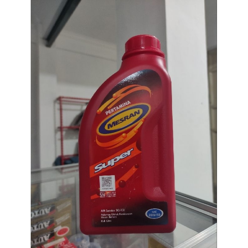 OLI MESRAN SUPER | SAE 20W-50 0,8L | PRODUK ASLI PERTAMINA