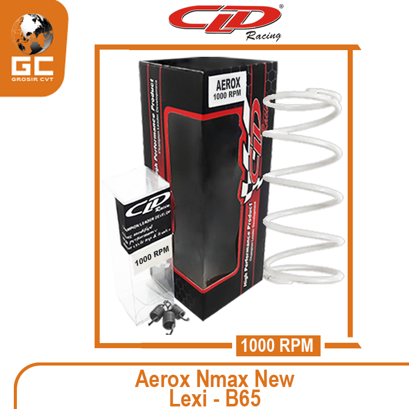 Paket Per CVT Sentrik Ganda Racing Yamaha Aerox Nmax Lexi New 125/155 CLD 1000/1500 RPM