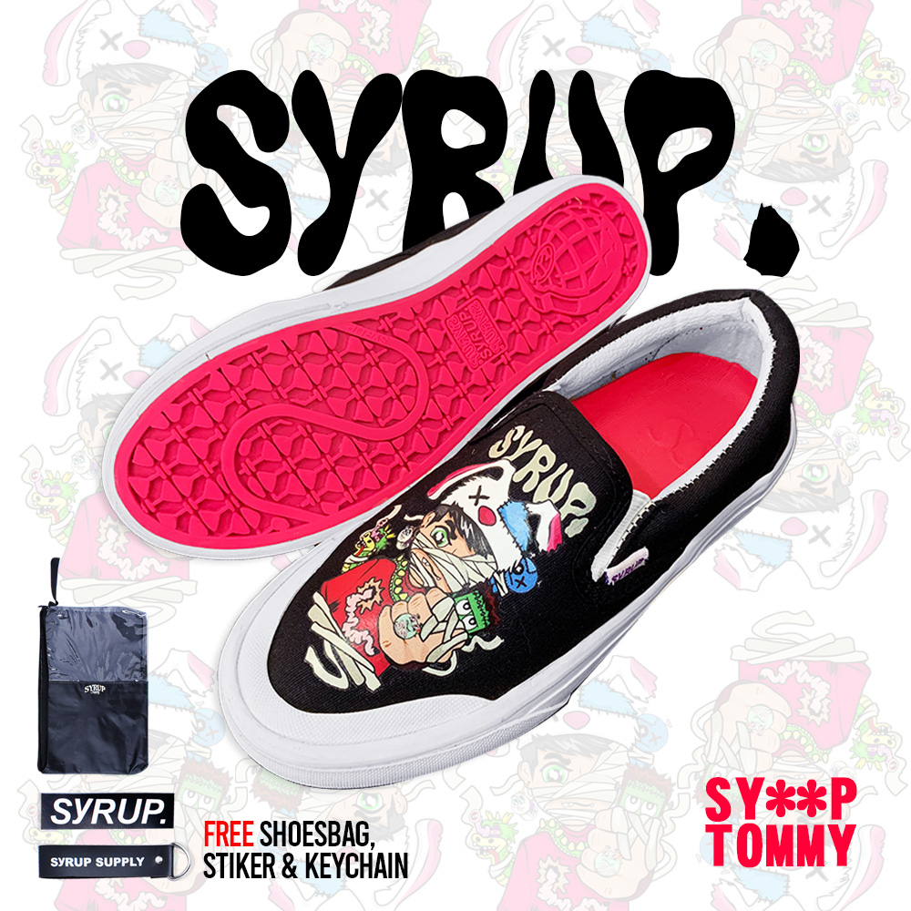 Syrup supply slip on Tommy | sepatu slip on | sneaker | sepatu unisex