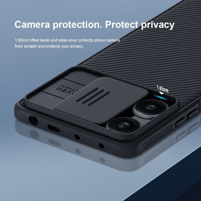 Smart Case Xiaomi Poco F4 F5 5G Hardcase Pelindung Kamera Original