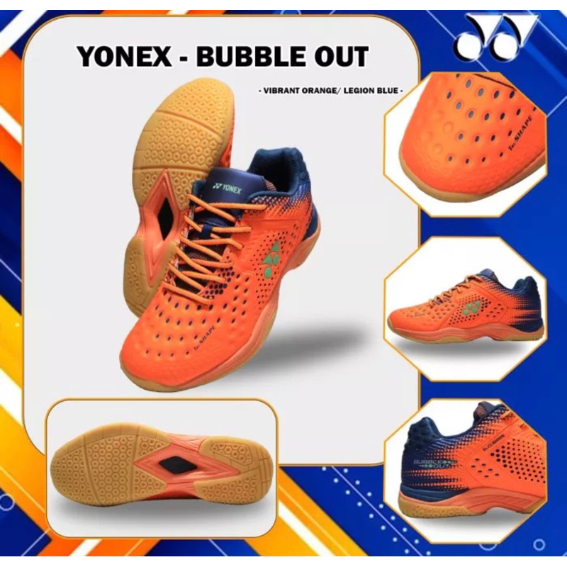 Sepatu Badminton YONEX BUBBLE OUT