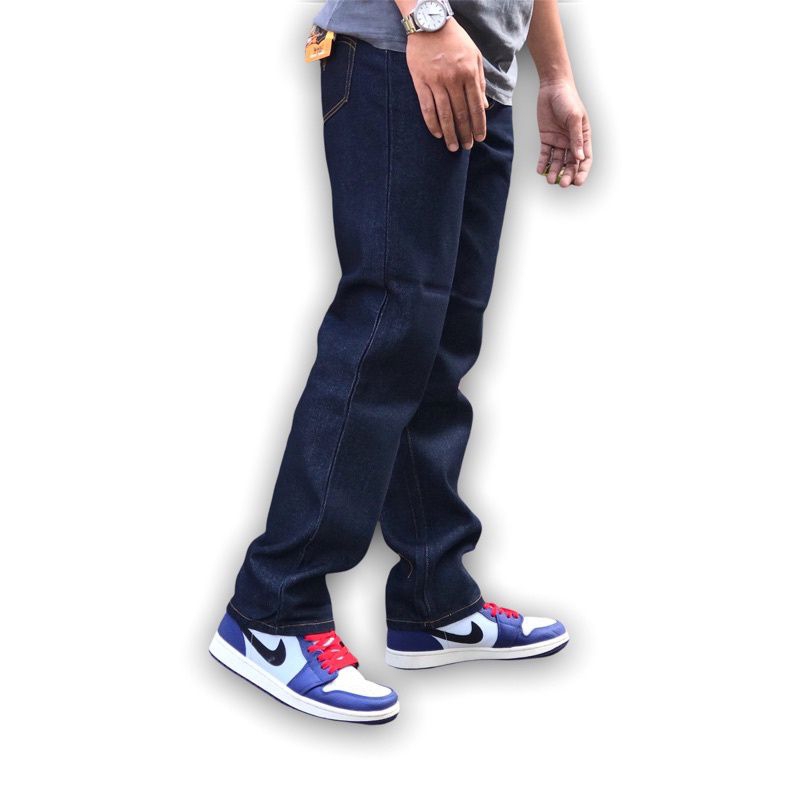 Celana Jeans standar Reguler Pria/Celana Jeans Standar Reguler