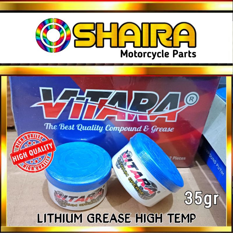 Vitara Lithium Grease High Temp - Pelumas Stempet Gemuk CVT / Minyak Gemuk CVT Motor Matic PELUMAS M