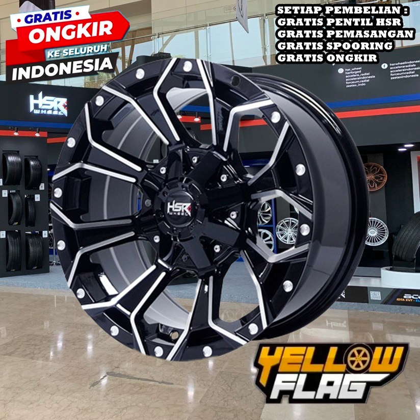 velg mobil ring 16 hsr goku 5x114,3 et 0 R16 - Xpander innova rush terios grandmax