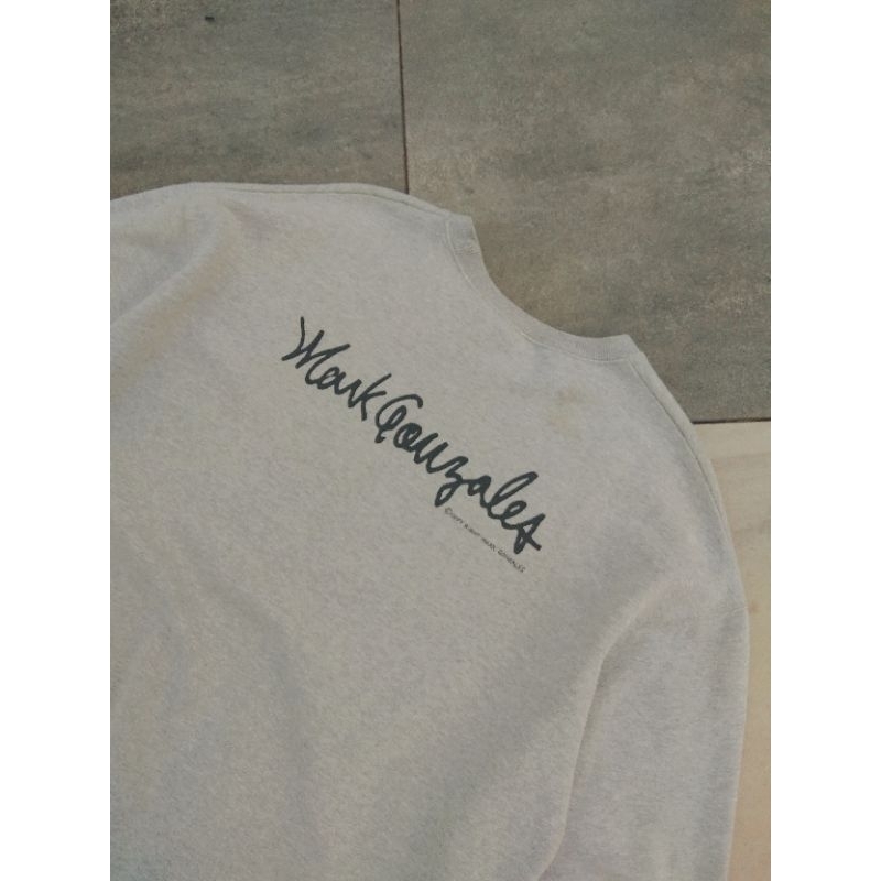 SWEATSHIRT CREWNECK MARK GONZALES SECOND BRAND ORIGINAL