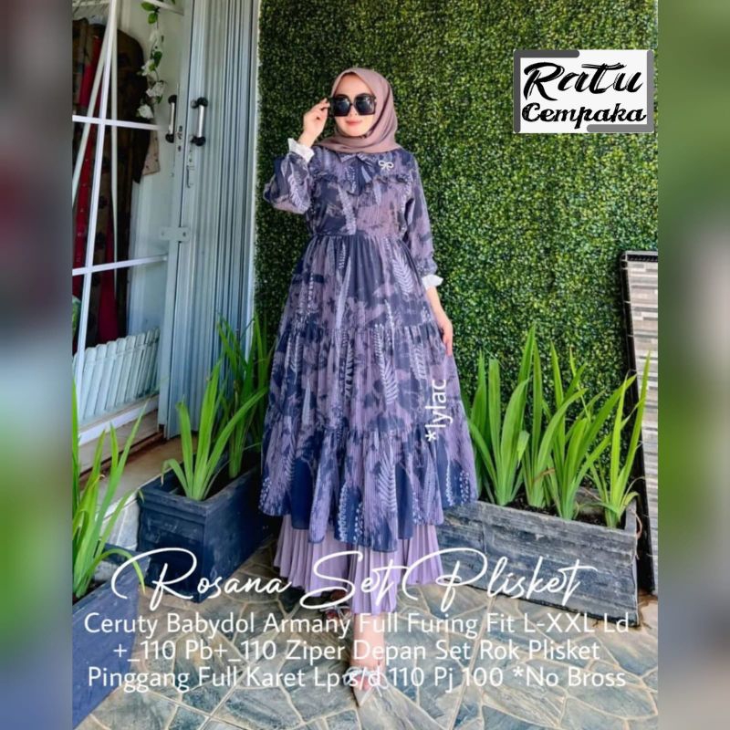 ROSANA SET PLISKET BY RATU CEMPAKA