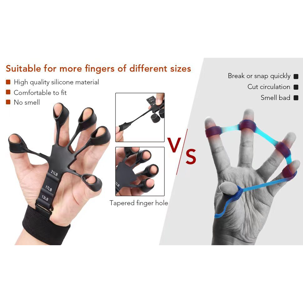 [COD] Alat Latihan Jari Tangan Finger Strengthener Hand Grip