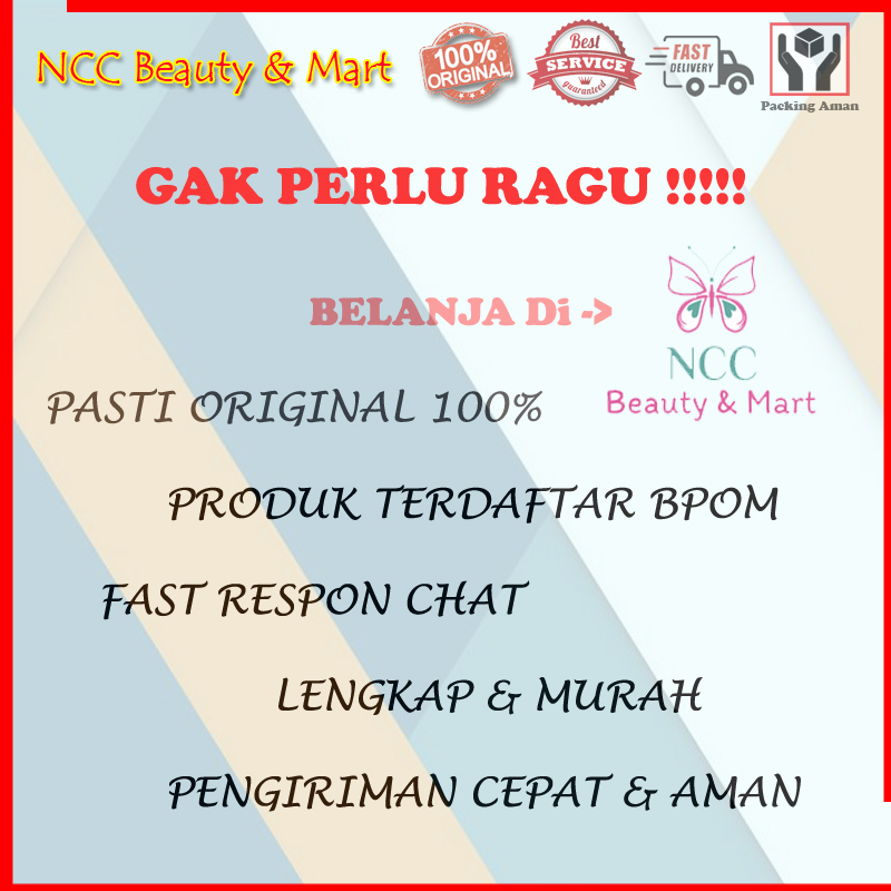 * NCC * Cleanface Face Serum With Aloe Water No Added Fragrance Clean Face Serum Wajah by Purbasari
