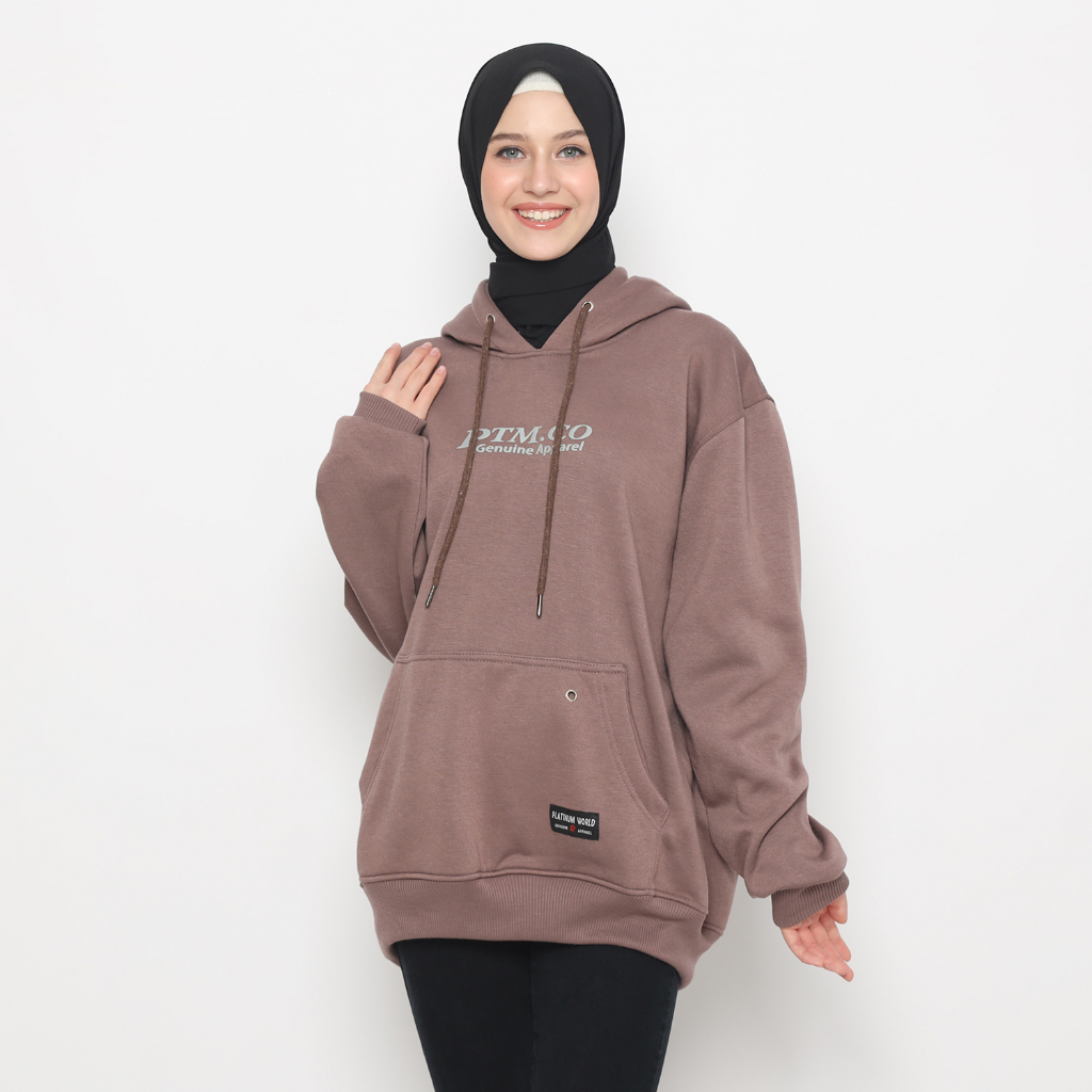 GLOW IN THE DARK PLATINUM WORLD Hoodie Couple Jumbo Pria &amp; Wanita - Jaket Sweater Sablon Timbul dan Sablon Terang R10