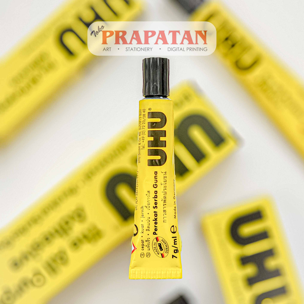 

Lem UHU Cair 7ml | All Purpose Adhesive | Lem Cair