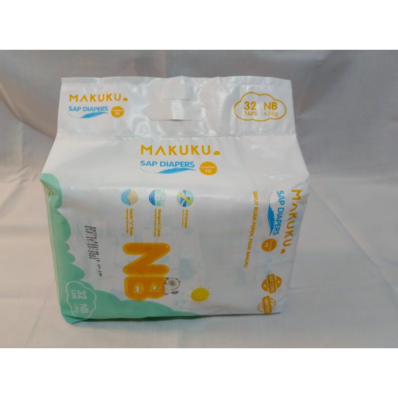 Pampers Makuku NB NewBorn isi 32 pcs