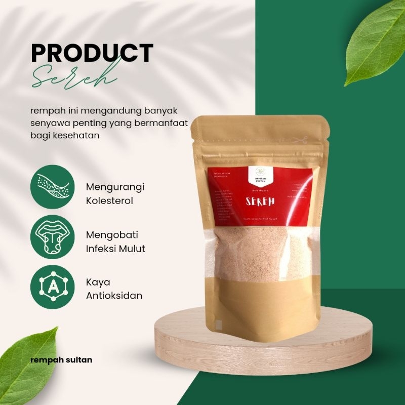 

Serai / Sereh Bubuk 50gr