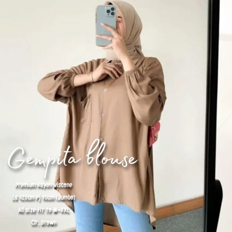 GEMPITA BLOUSE WANITA