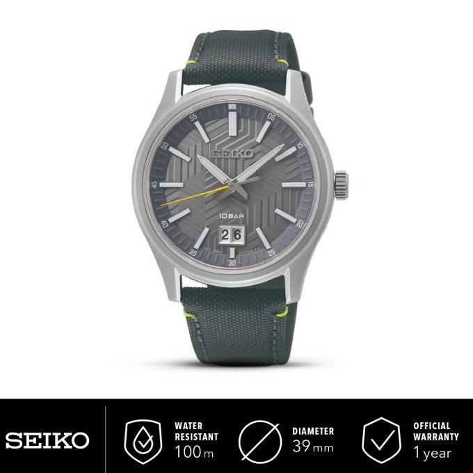 Jam Tangan Seiko QUARTZ Pria SUR543 SUR543P1 Original Bergaransi Resmi 1 Tahun