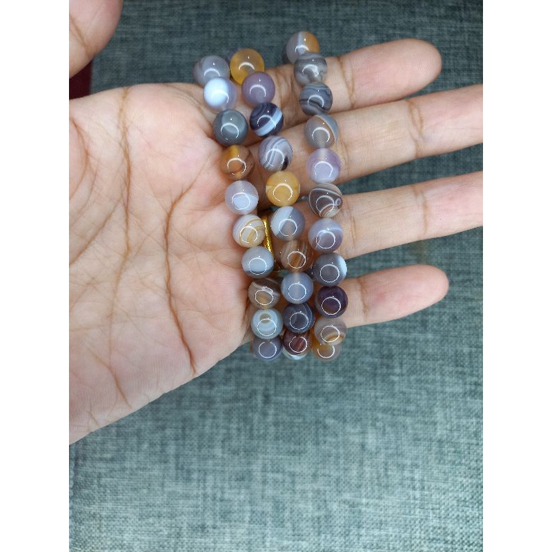 Bostwana Agate Bracelets