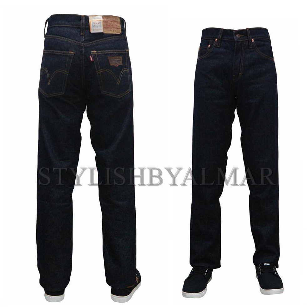 Celana jeans pria cowok model standar regullar