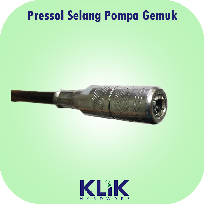 Pressol Selang Pompa Gemuk 30 cm - Hose Hand Grease Gun 400 Bar Germany