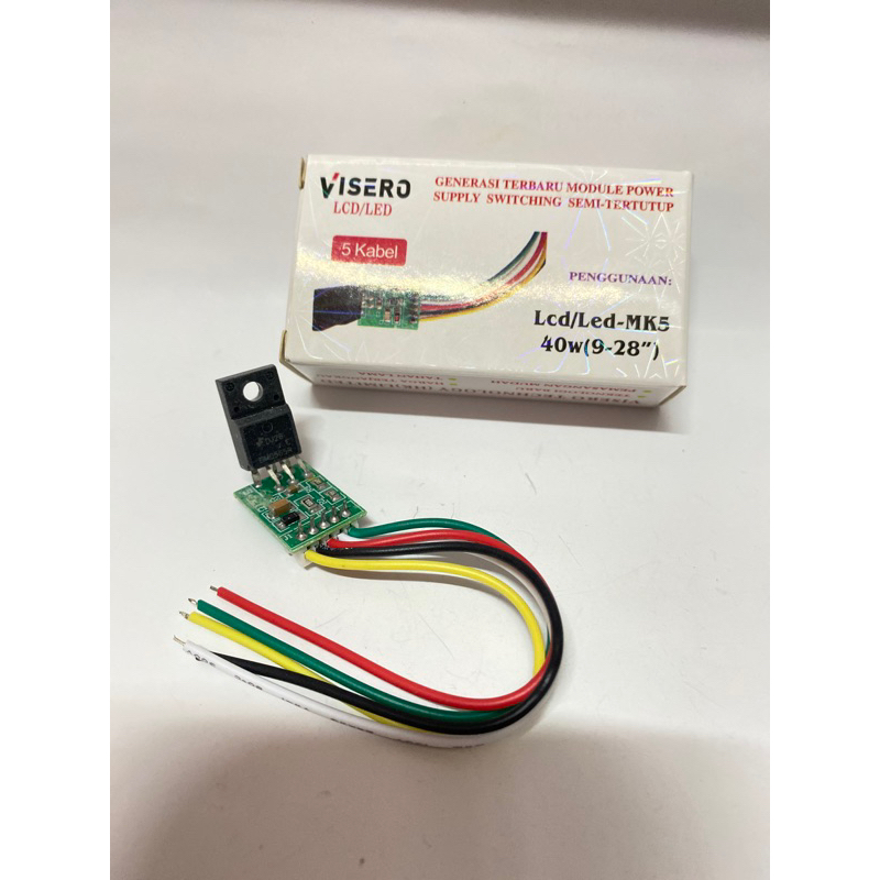 GACUN 5KABEL LCD LED  VISERO UNIVERSAL POWER SUPPLAY