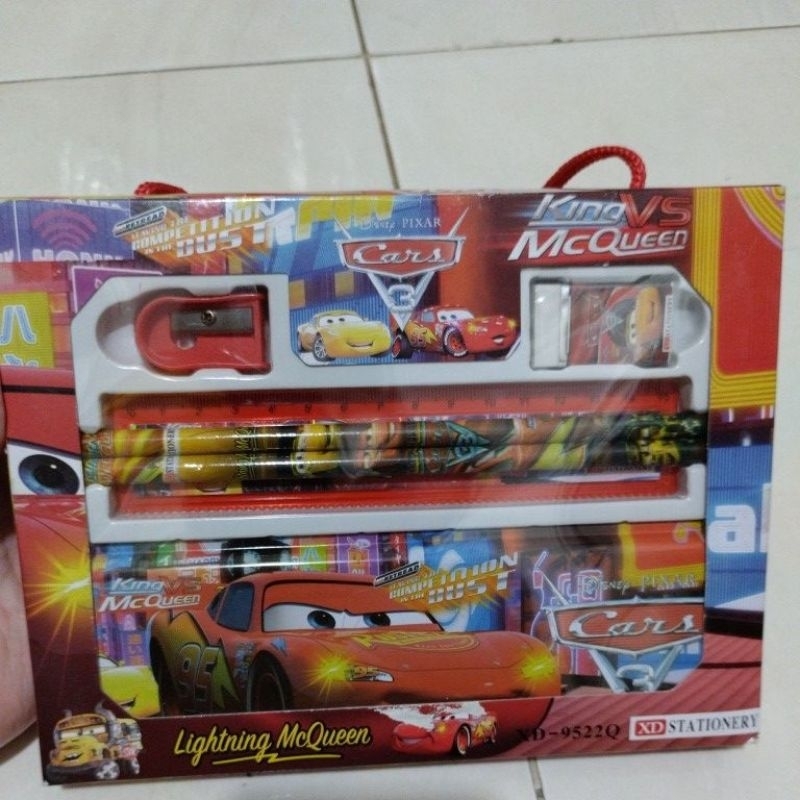 

NEW Stationery Set Cars Bisa Untuk Kado