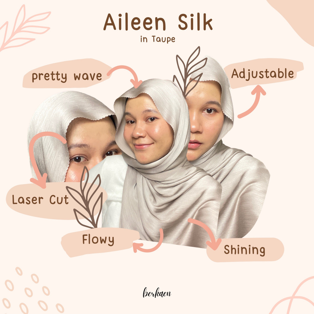 Pashmina textured silk credenza lasercut - Aileen Silk Pashmina