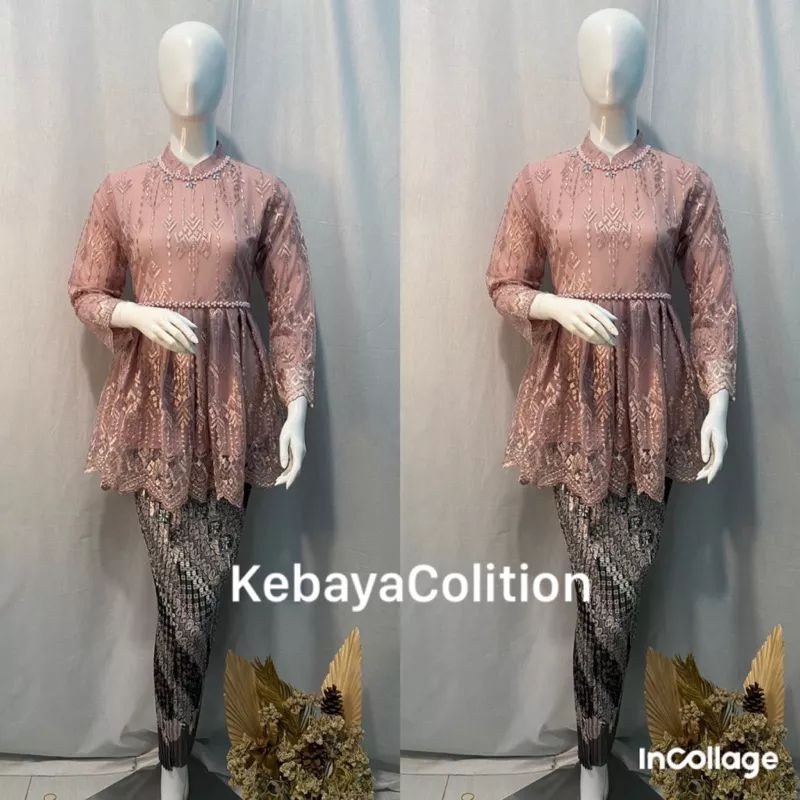 Kebaya Tunik / Tunik Borkat / Kebaya Modren / Kebaya Tile / Kebaya Favorite / Batik / Kebaya Ajc / Kebaya Tunik Brokat