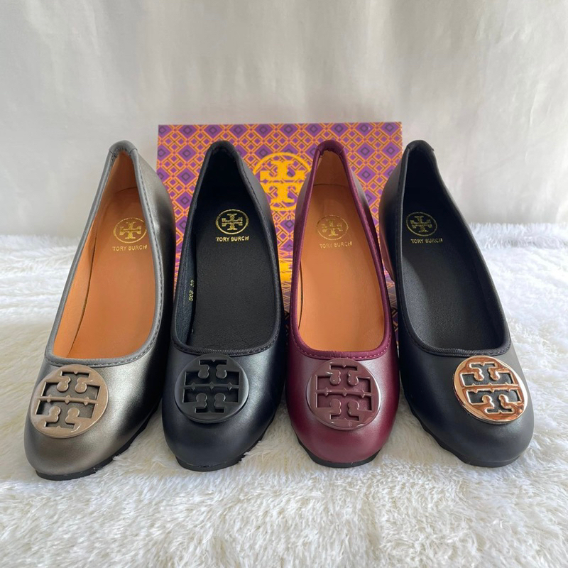 Wedges 5cm by Tory Burch import high quality fashion shoes sepatu wanita hak tinggi kantor kerja cas