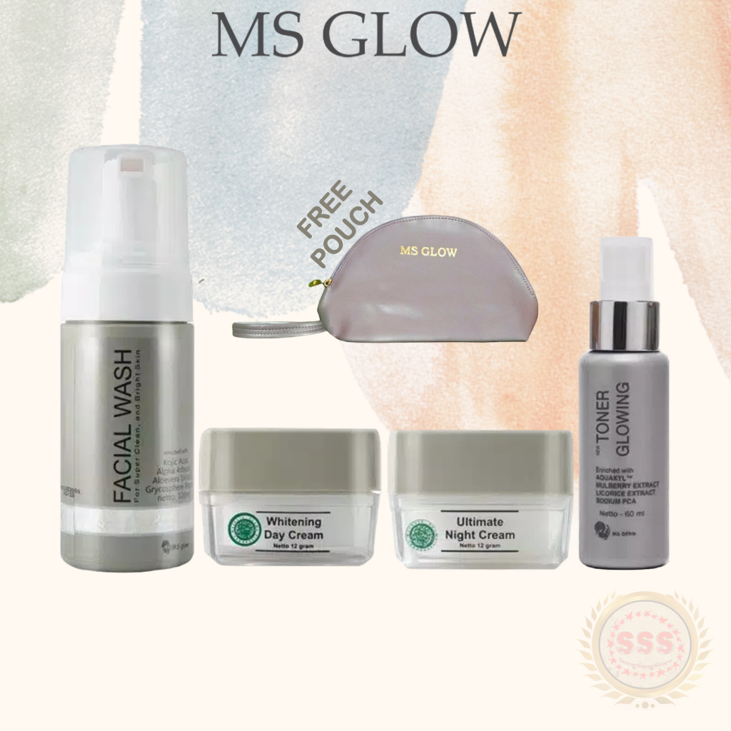 MS GLOW Paket Ultimate Paket Wajah Original Bpom