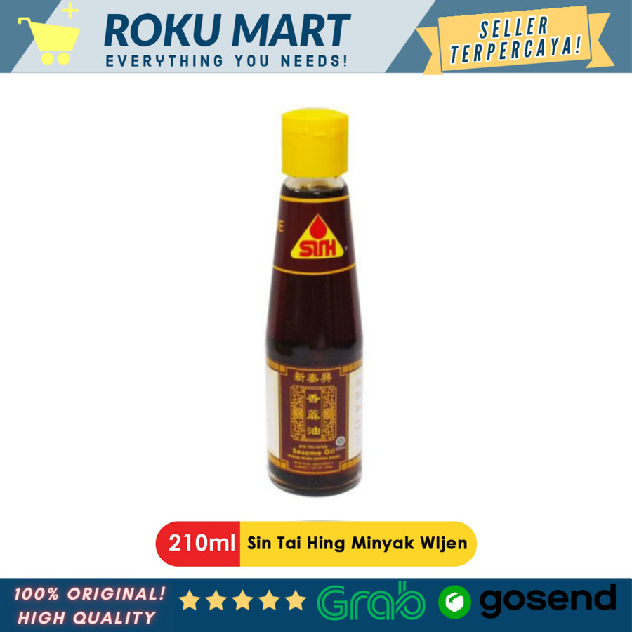 

SIN TAI HING SESAME OIL 210 ML / MINYAK WIJEN SIN TAI HING 210ML / SIN TAI HING 210 ml