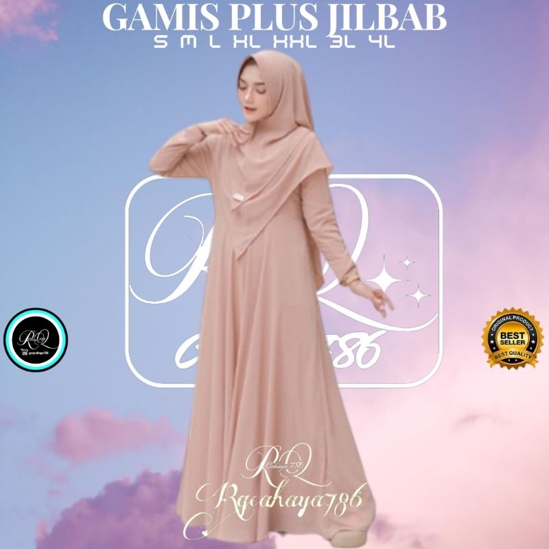 MAYRA SYARI PLUS KHIMAR UKURAN M - L - XL - XXL GAMIS SYARI BUSUI JUMBO MURAH DRESS SET JILBAB KONDANGAN PESTA TERBARU BUSUI POLOS SERAGAM BAJU WANITA FASHION MUSLIM REMAJA HAJI UMROH TERLARIS DISKON PREMIUM BERKUALITAS REMAJA BIG SIZE MAYRA