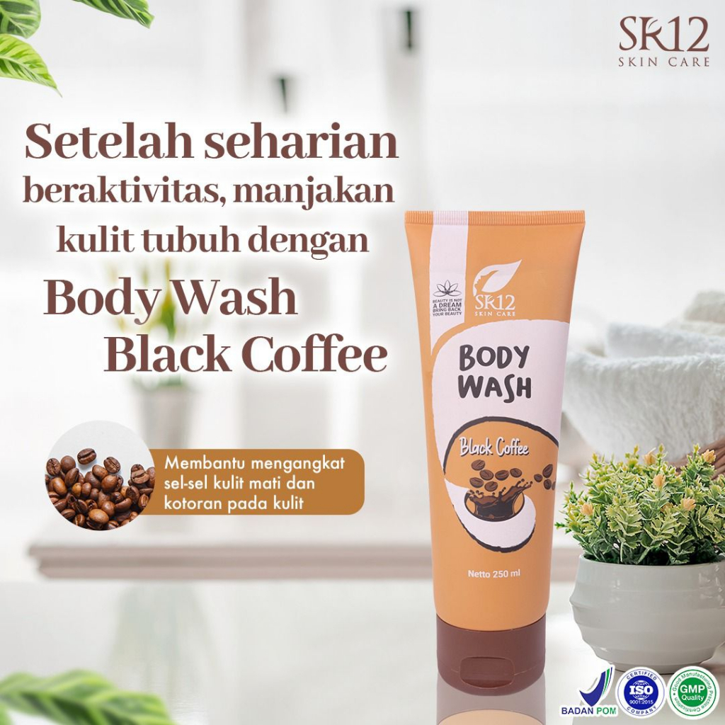 Sr12 Body Wash Coffee Sabun Mandi Pembersih Badan