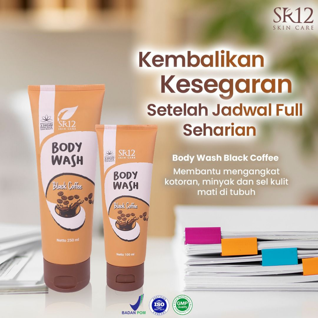 Sr12 Body Wash Coffee Sabun Mandi Pembersih Badan