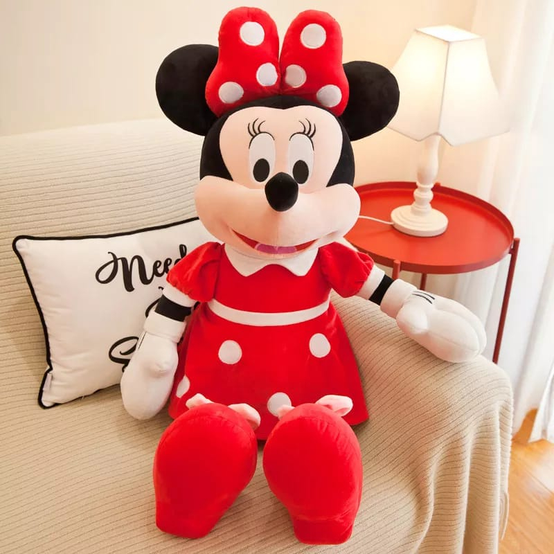 Boneka Mickey Minnie Mouse Ukuran XL Bahan Plush SNI