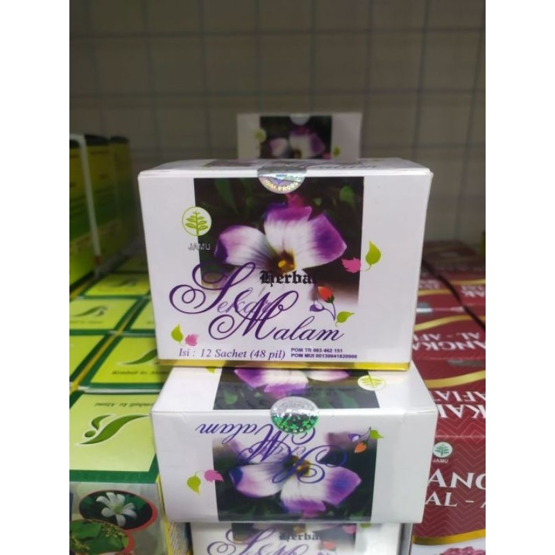 

Jamu Herbal Sekar Malam isi 48 pil ORIGINAL 100%