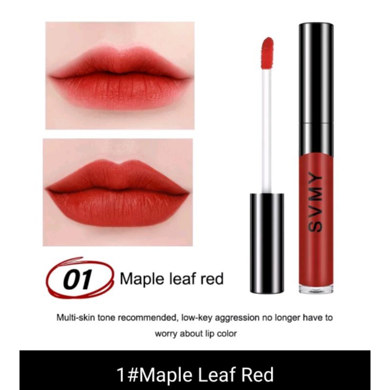 [COD]LIPSTIK SVMY LIP GLAZE LIQUID WATERPROOF TAHAN LAMA