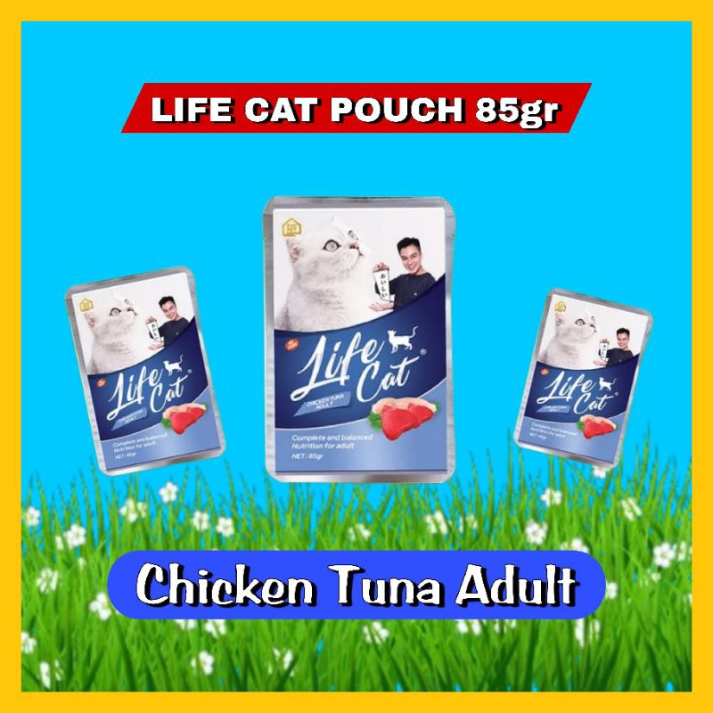 GPSS- Life Cat Pouch Baim Wong 85gr Kitten Adult Makanan Kucing Basah Snack Kucing Basah Camilan Kucing Cemilan Kucing Anjing Wet Food Life Cat Puoch 85gr Makanan Kucing Anjing Lifecat Dry Ford Cat Dog