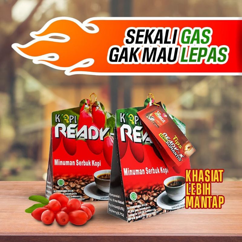 

KOPI Ready x Kopi Romantis Gojiberi isi 2 saset Bukan Kopi Rube