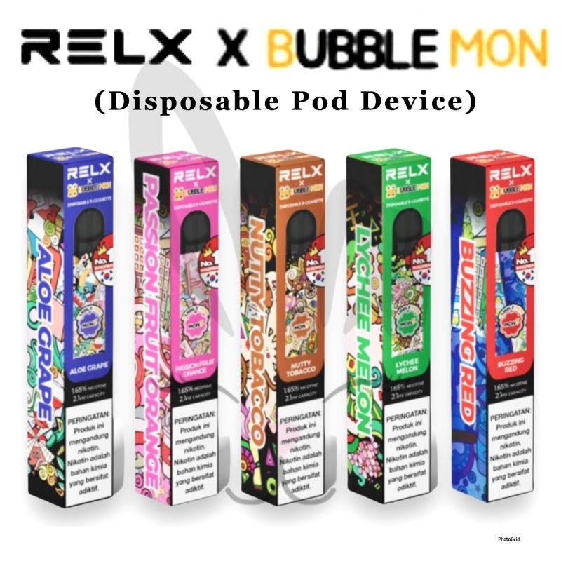 RELX Bubblemon disposable pods device