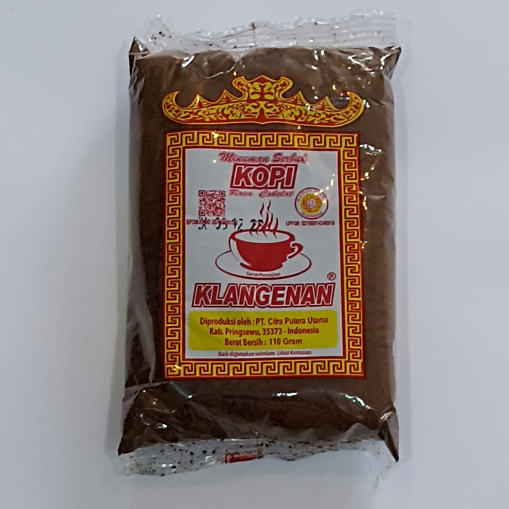 Kopi Klangenan Asli Lampung - Kopi Robusta Pringsewu Lampung Murah 110 gr