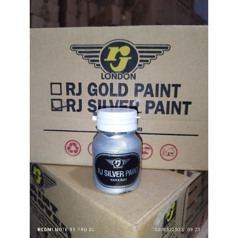 Gold Paint Cat Warna Emas , water base silver Water base