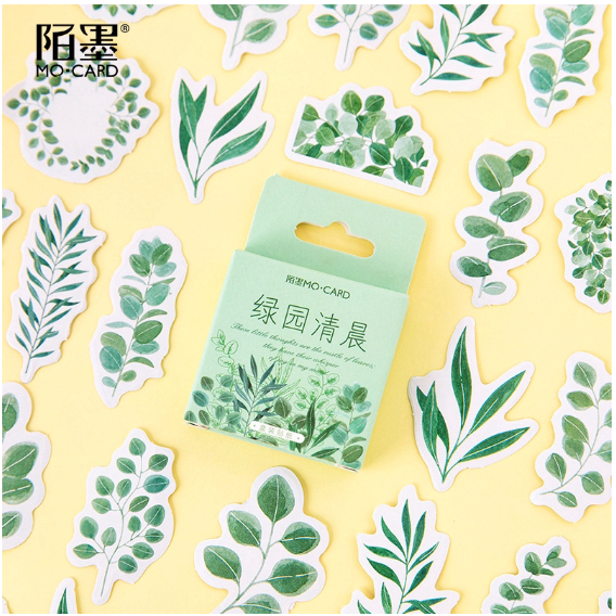 

Stiker Daun Scrapbook