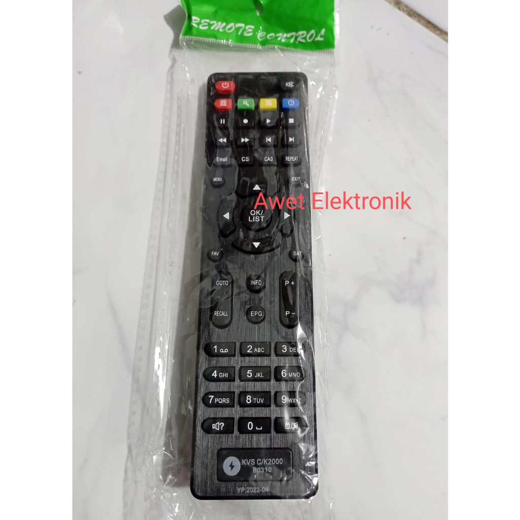 REMOT REMOTE RECEIVER K-VISION C2000 B0310 BROMO