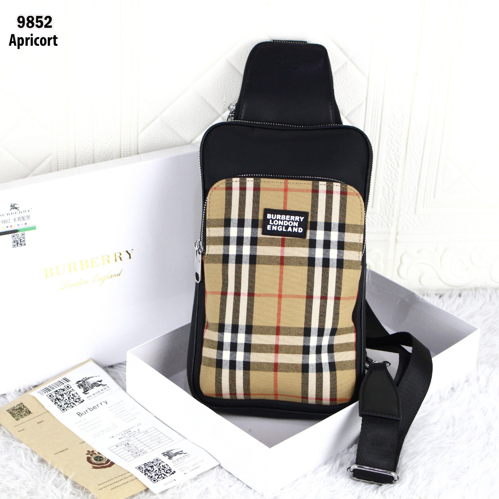 TAS PUNGGUNG B AVENUE MACASSAR SLING BAG  9852 (FREE BOX)