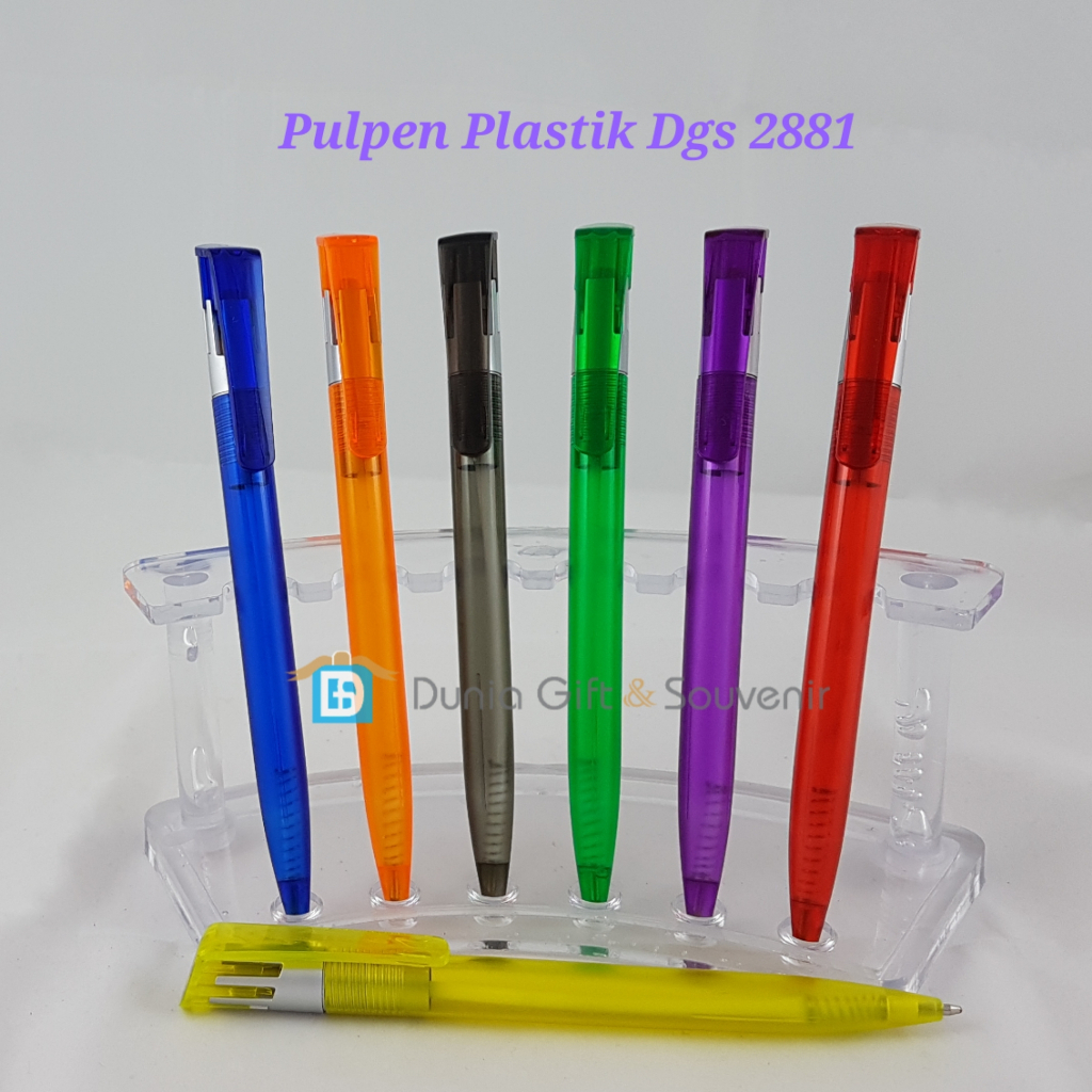 

Pulpen Promosi Dgs 2881 ~ Ballpoint Promosi Warna warni ~ Pulpen Plastik