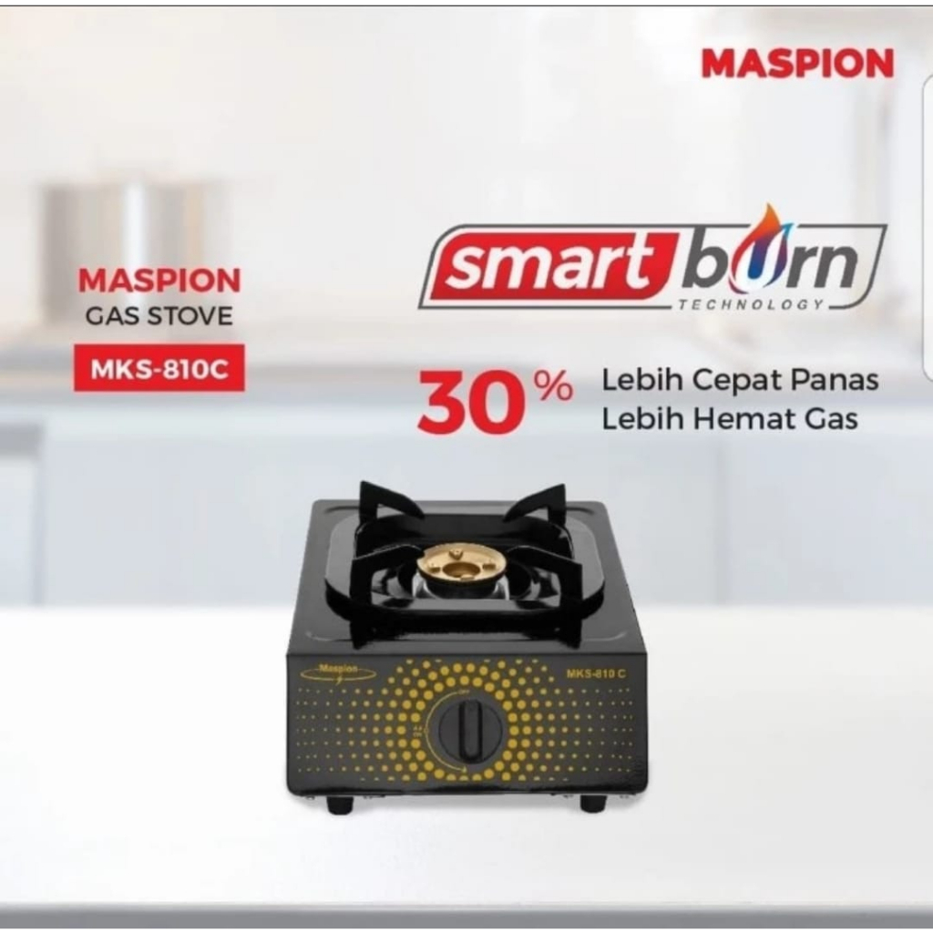 Maspion Kompor 1 Tungku Gas Stove MKS 810 C