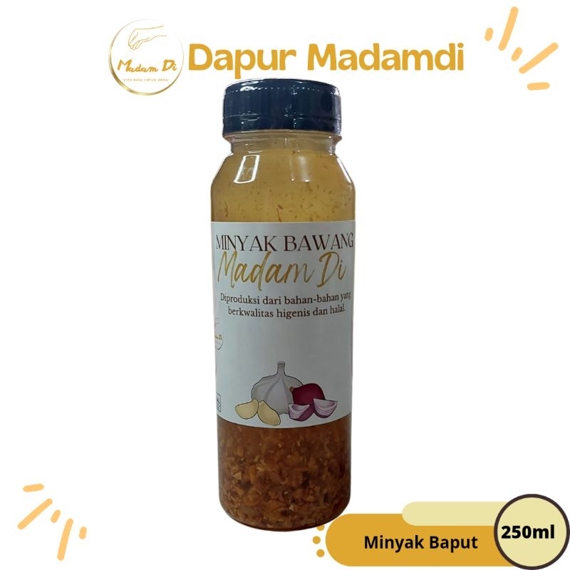 

Madam Di Minyak Bawang Putih Garlic Oil 250ml Sedap Mantap